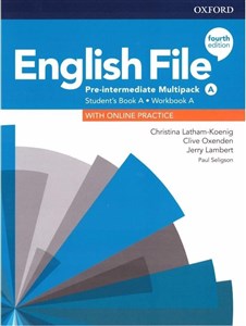 Obrazek English File 4E Pre-Intermediate Multipack A +Online practice