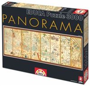 Obrazek Mapa świata 1375 Puzzle 3000