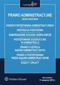 Bild von Prawo administracyjne Zbiór przepisów