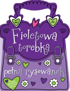 Bild von Fioletowa torebka pełna rysowanek