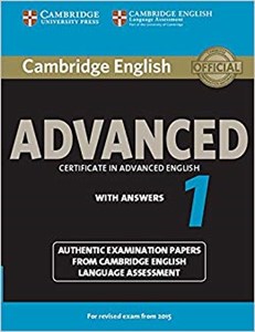 Obrazek 	Cambridge English Advanced 1 Authentic examination papers with answers