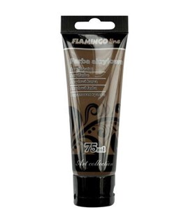 Obrazek Farba akrylowa 75ml 091 brązowa