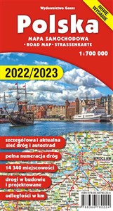 Obrazek Polska. Mapa 1:700 000 wyd. 2024/2025