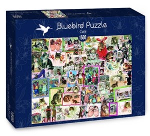 Obrazek Puzzle 1500 Koty