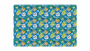 Bild von Podkład na biurko 58x38 z nadrukiem football