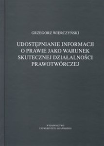 Bild von Udostępnianie informacji o prawie jako warunek skutecznej działalności prawotwórczej