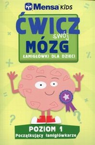 Bild von Mensa Kids Ćwicz swój mózg Łamigłówki dla dzieci Poziom 1 Początkujący łamigłówkarze