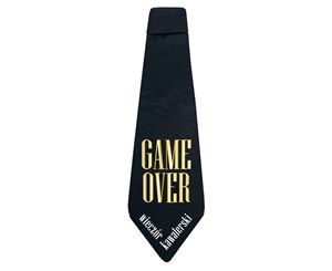 Bild von Krawat Game Over 10x32cm