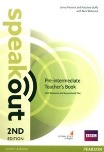 Obrazek Speakout 2ed Pre-Intermediate Teacher's Book + CD