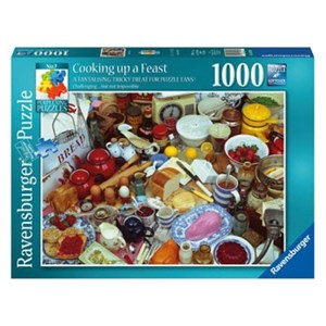 Obrazek Puzzle 1000 Świąteczne gotowanie