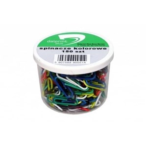 Obrazek Spinacz kolorowy economy 28mm 150szt