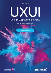 Obrazek UXUI. Design Zoptymalizowany. Manual Book