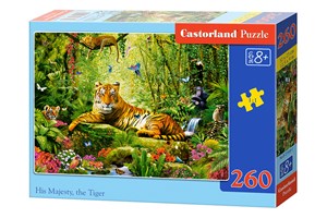 Bild von Puzzle 260 His Majesty the Tiger B-27569