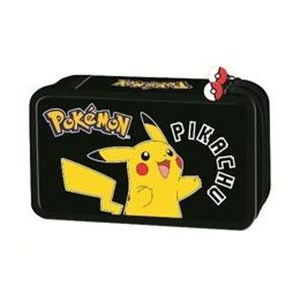 Obrazek Piórnik szkolny podwójny z wyposażeniem - Pokemon