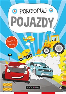 Obrazek Pojazdy Pokoloruj