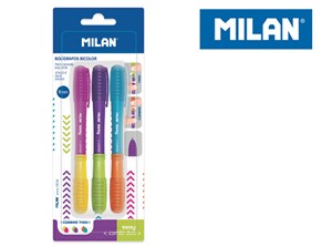 Obrazek Długopisy MILAN SWAY COMBI DUO 3 sztuki na blistrze
