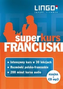 Obrazek Francuski Superkurs Kompletny zestaw do samodzielnej nauki