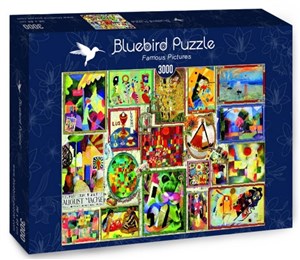 Bild von Puzzle 3000 Słynne obrazy