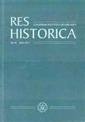 Książka : Res Histor... - Opracowanie Zbiorowe