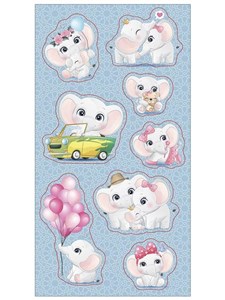 Bild von Naklejki Słoniki