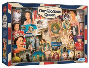 Obrazek Puzzle 1000 Królowa Elżbieta II