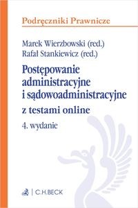 Bild von Postępowanie administracyjne i sądowoadministracyjne z testami online