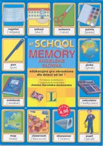 Bild von At School Memory angielskie słówka edukacyjna gra obrazkowa dla dzieci od lat 7