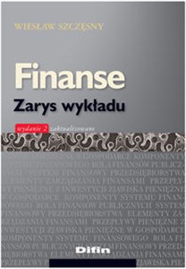 Obrazek Finanse Zarys wykładu