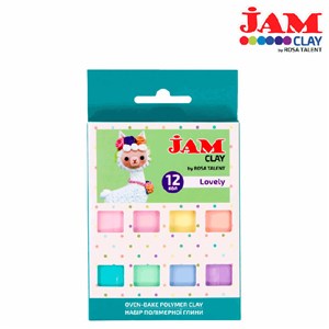 Obrazek Modelina polimerowa Lovely 12x20 g