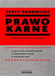 Obrazek Testy prawnicze Prawo karne