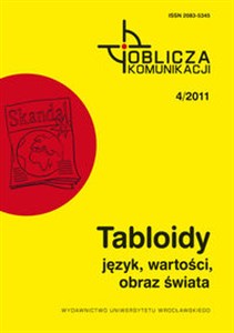 Bild von Tabloidy Język wartości obraz świata