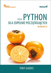 Obrazek Python dla zupełnie początkujących Owoce programowania.