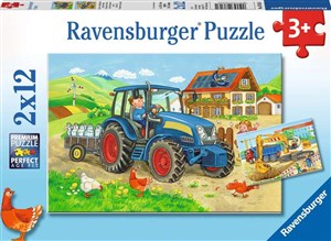 Bild von Puzzle 2D 2x12 Plac budowy i gospodarstwo 7616