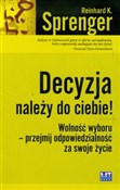 Polska książka : Decyzja na... - Reinhard K. Sprenger