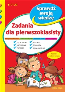 Obrazek Zadania dla pierwszoklasisty 6-7 lat Sprawdź swoją wiedzę