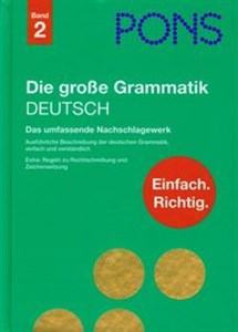 Obrazek PONS Die groBe Grammatik Band 2 Deutsch