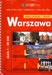 Bild von Warszawa Atlas miasta i okolic