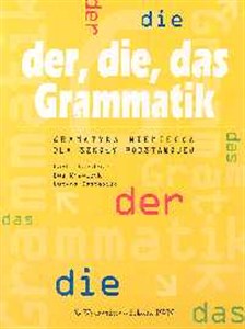 Bild von der, die, das Grammatik Gramatyka niemiecka Szkoła podstawowa