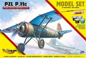 Obrazek Polski samolot myśliwski z II wś PZL P.11c