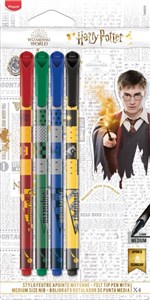 Obrazek Flamastry  Harry Potter 4 kolory