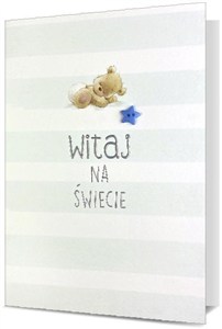 Obrazek Karnet Narodziny