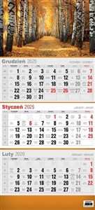 Bild von Kalendarz 2026 trójdzielny 3D MIX
