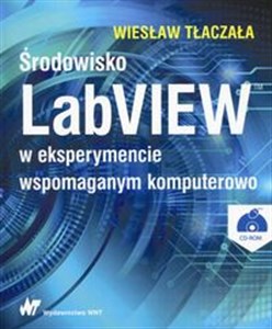 Bild von Środowisko LabVIEW w eksperymencie wspomaganym komputerowo Książa z płytą CD