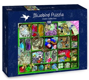Obrazek Puzzle 1000 Zielona kolekcja