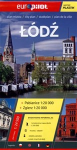 Obrazek Łódź Zgierz Pabianice plan miasta