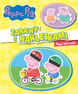 Obrazek Peppa Pig Zabawy z naklejkami Peppa lubi ruch!