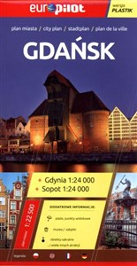 Bild von Gdańsk Gdynia Sopot plan miasta  1:22 500