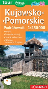 Obrazek Kujawsko - Pomorskie Podróżownik mapa turystyczna 1:250 000