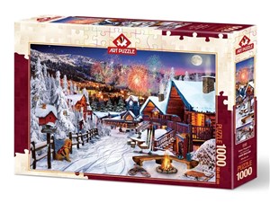 Obrazek Puzzle 1000 Zima w pełni