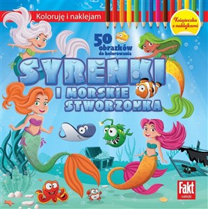Bild von Koloruję i naklejam. Syrenki i morskie stworzenia